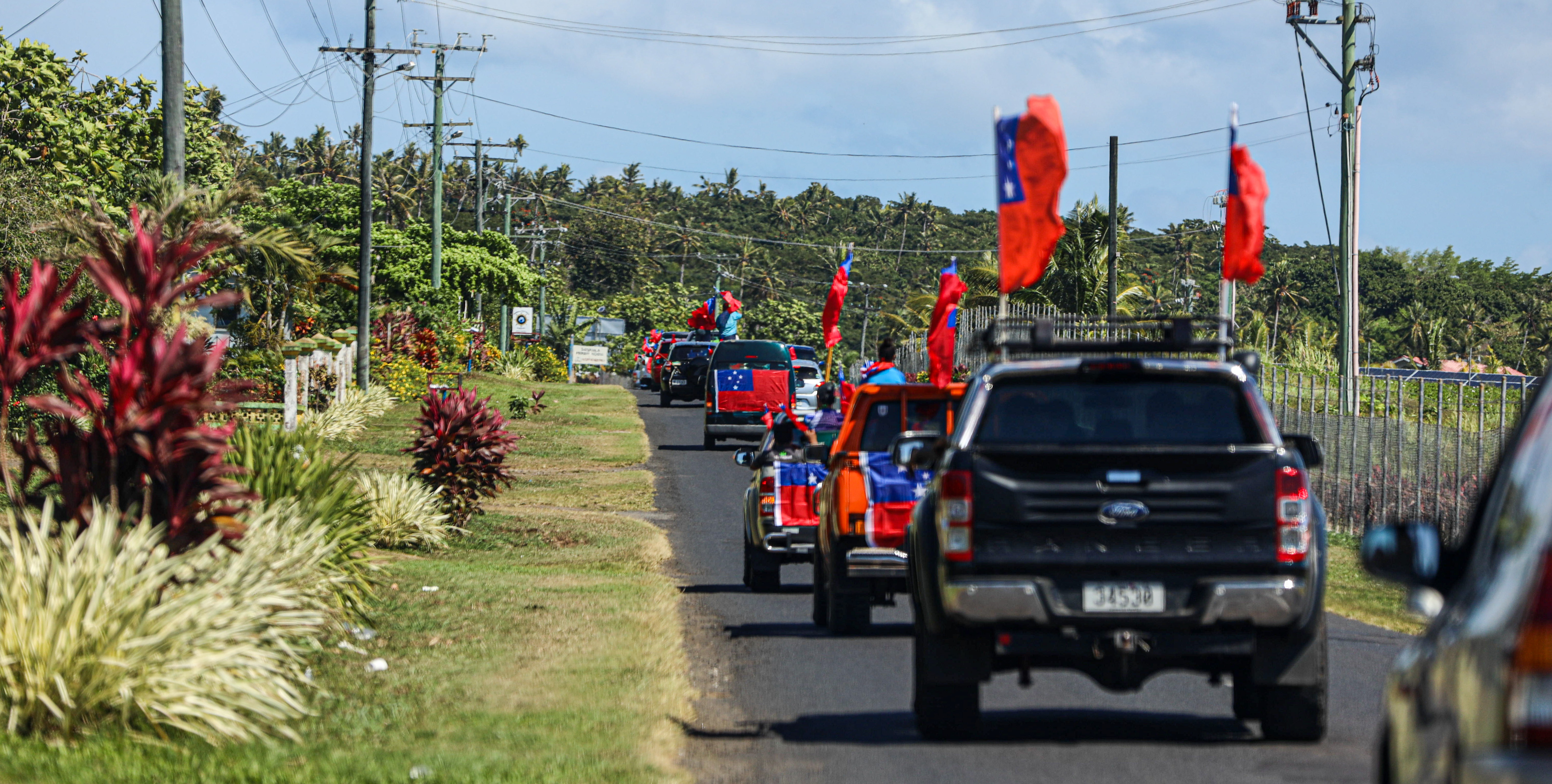 H.R.P.P. convoy underway