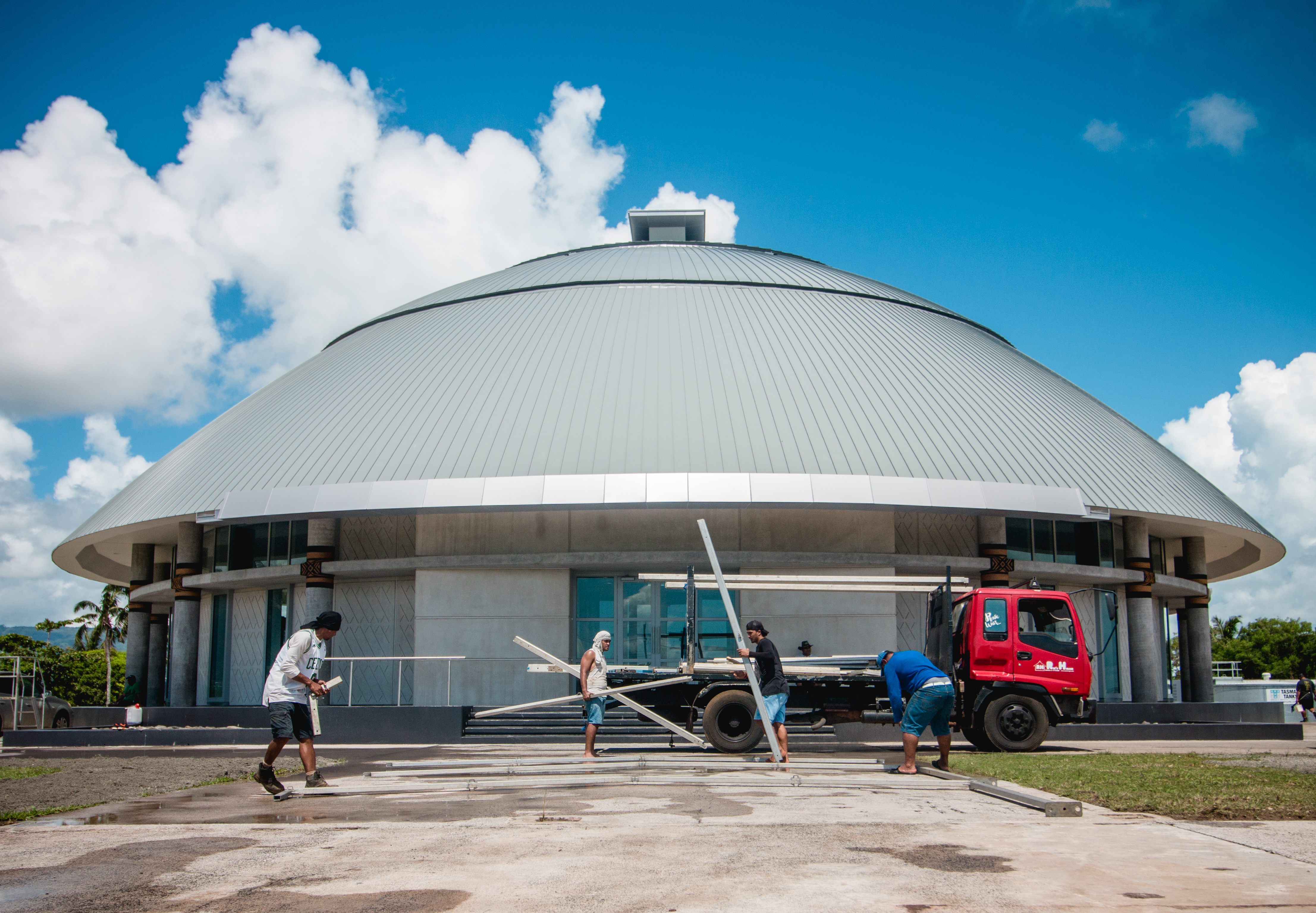 Official opening of new Parliament House today 