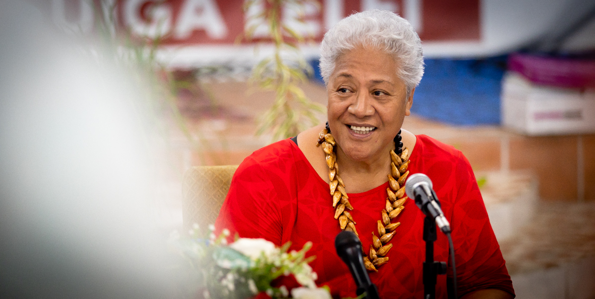 P.M. Fiame elevates all Pacific women