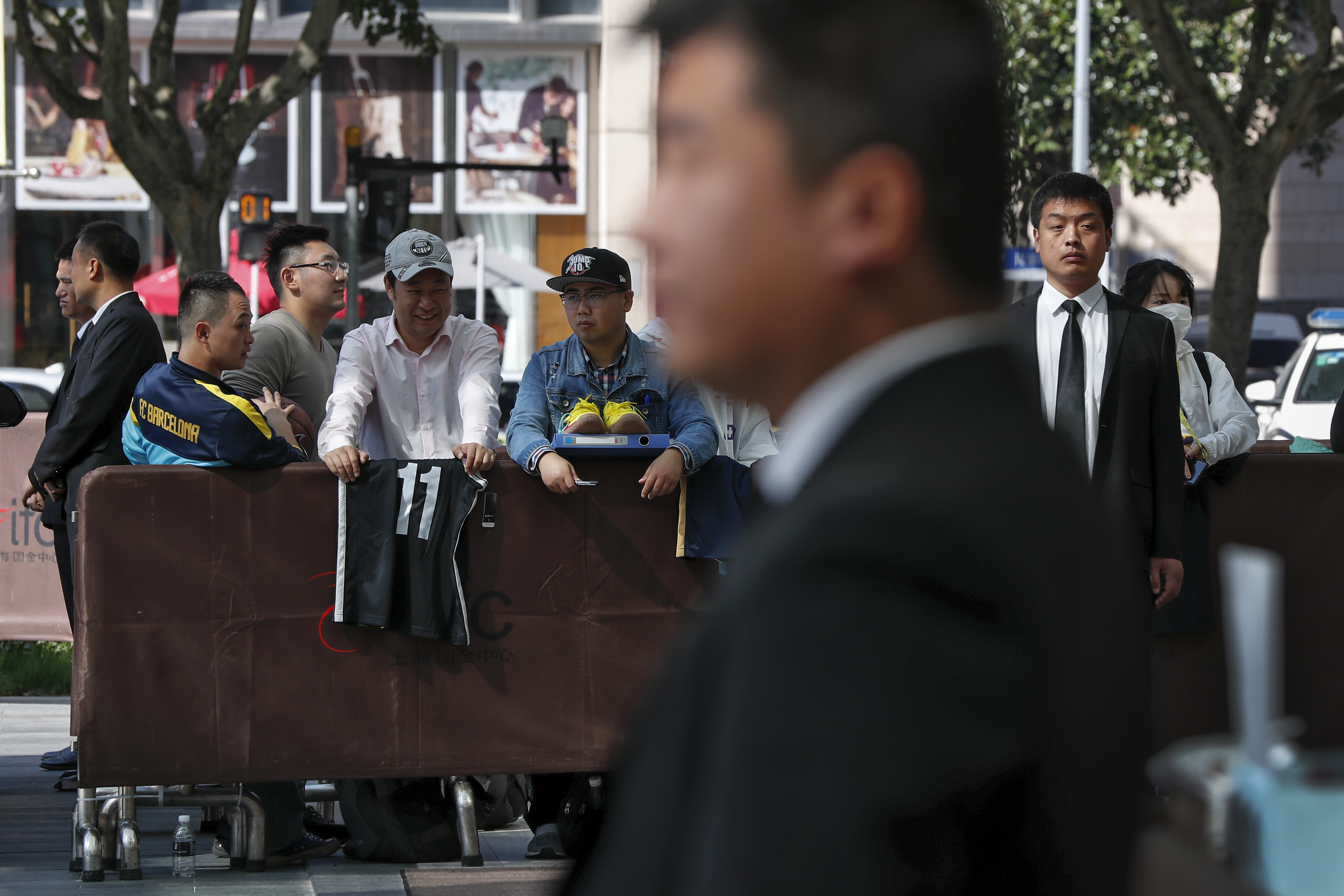 Media events canceled in China for NBA preseason game