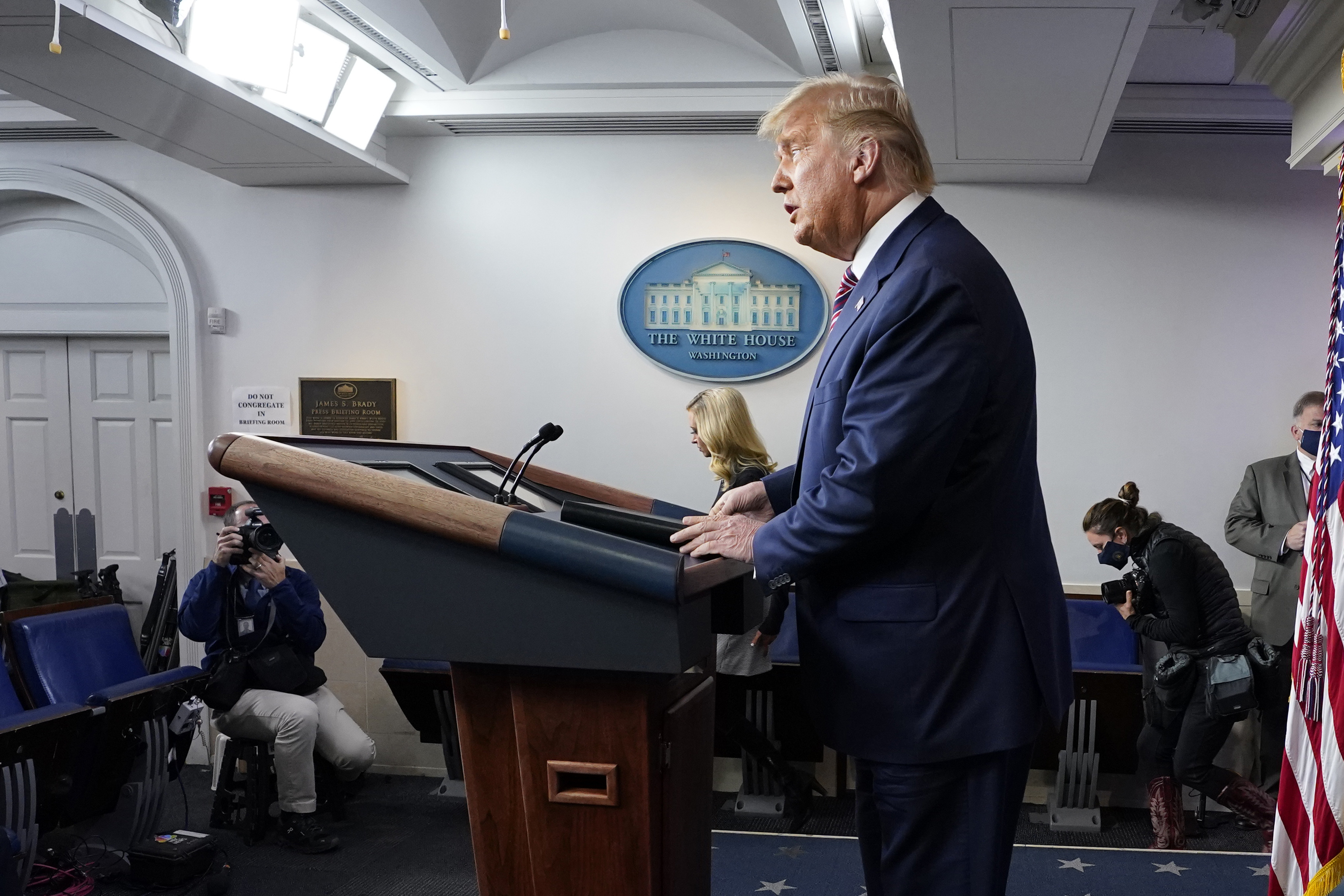 The Latest: Lincoln Project taking on GOP-linked law firms