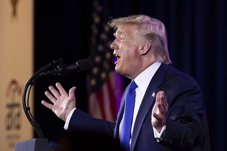 White House: Trump condemns violent parody, hasn't seen it