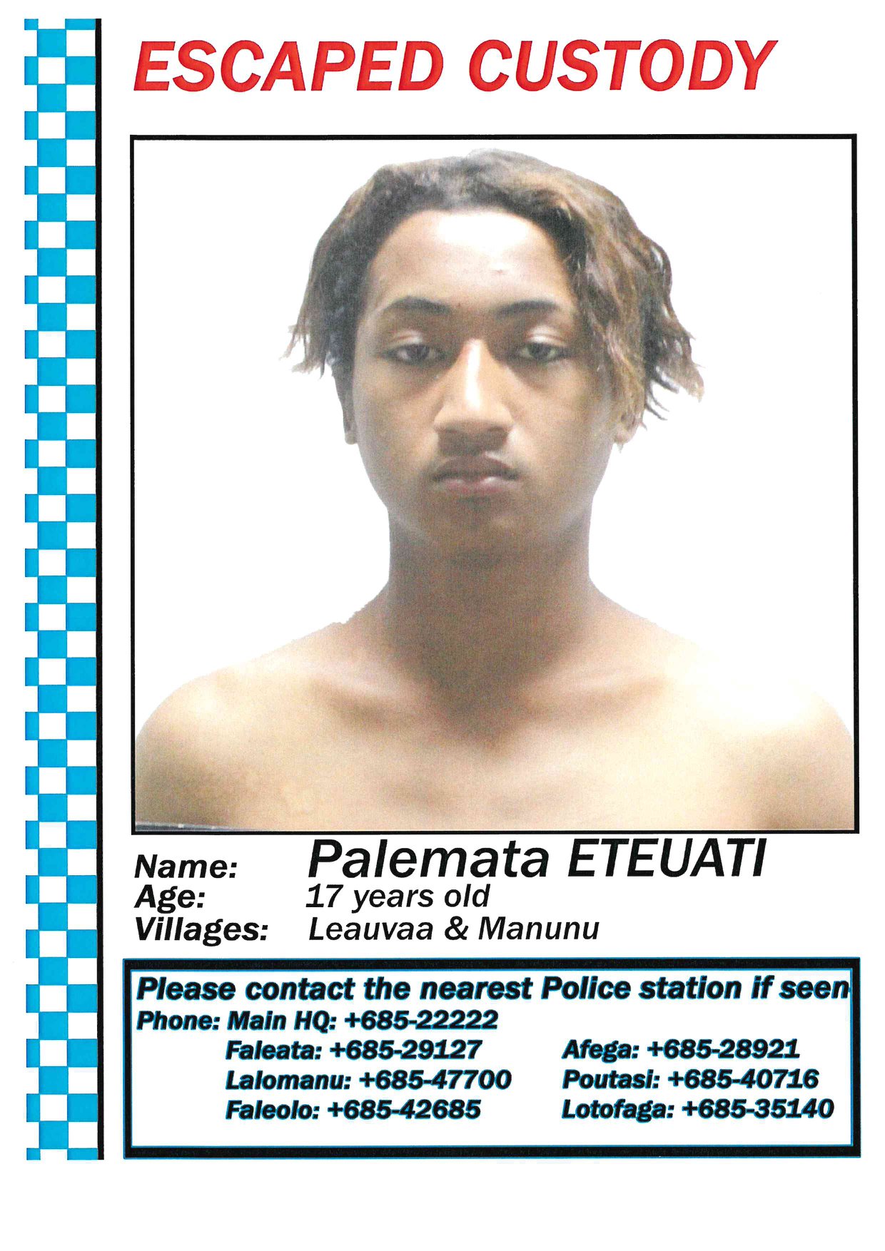 Police hunt for men who escaped from prison 