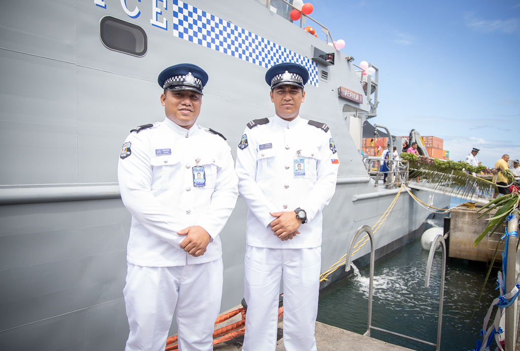 Police vessel Nafanua II officially commissioned