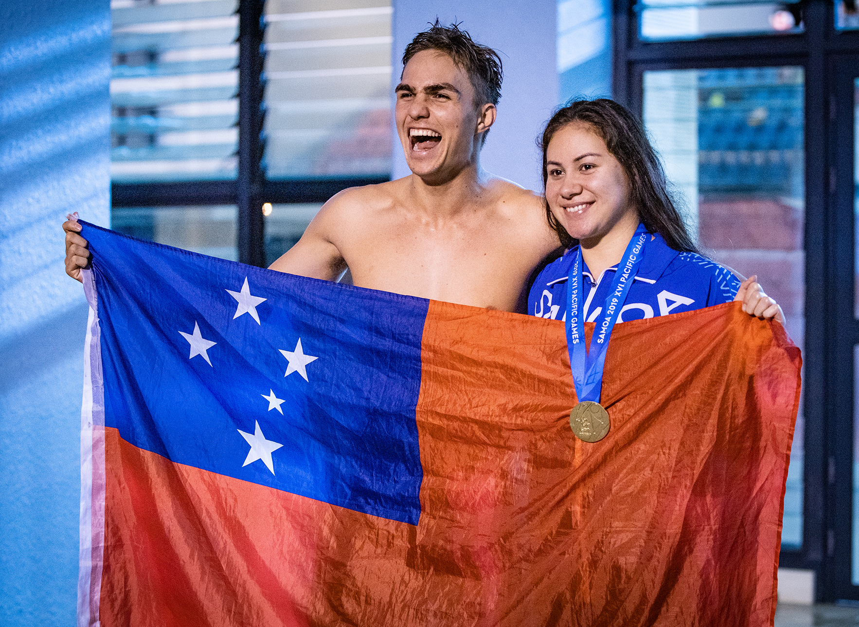 Samoa's Pacific Games golden boy strikes again 