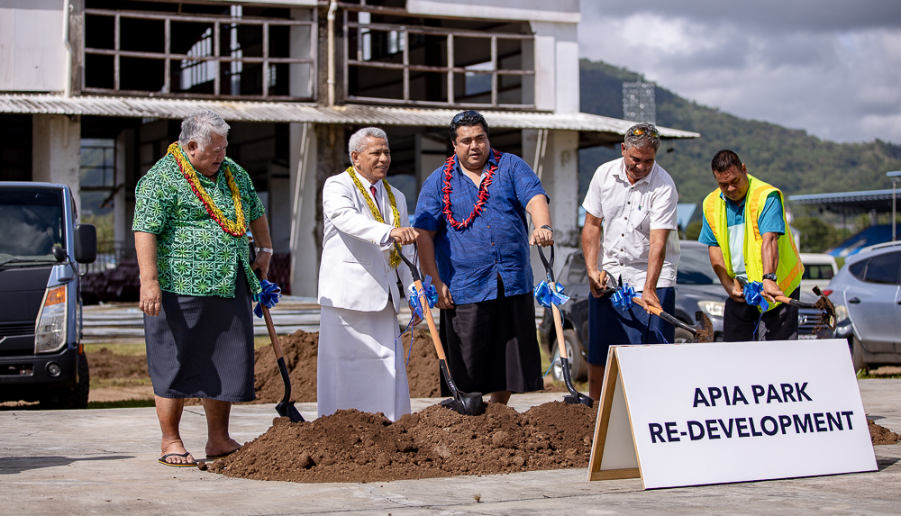 F.F.S breaks ground on new Apia Park complex