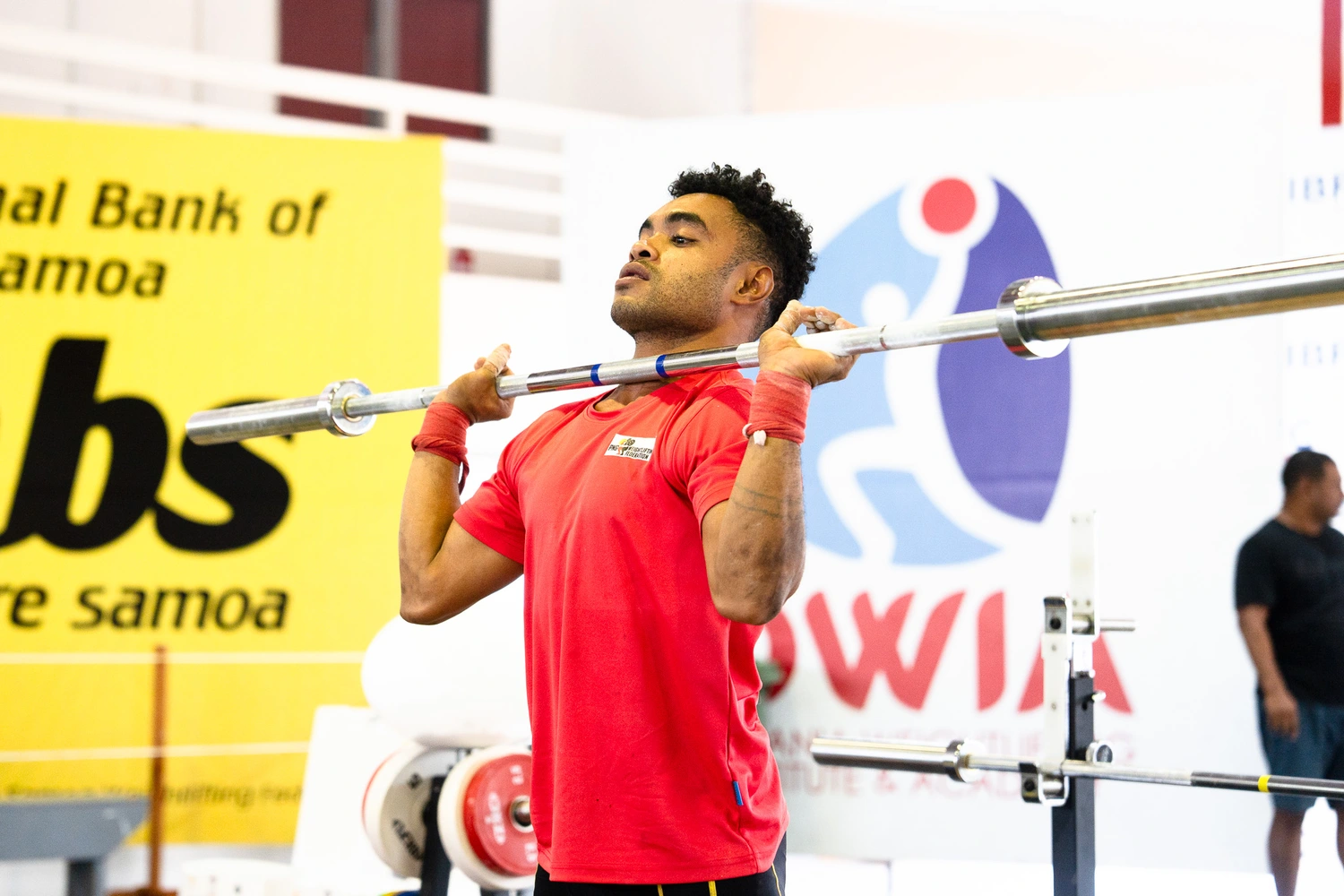 PNG lifters pushed through intense training camp 
