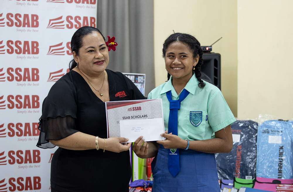 Students receive S.S.A.B Scholarship Awards