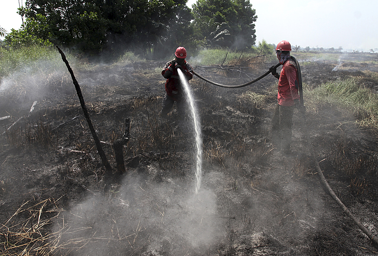 Indonesia steps up response to massive forest fires