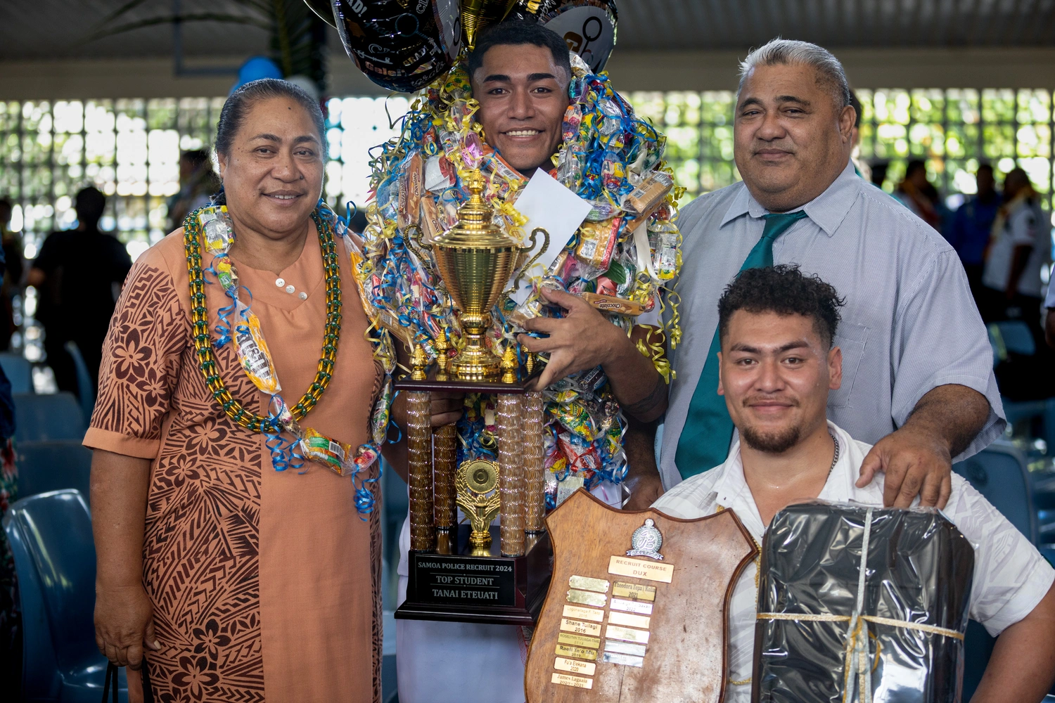 Constable Eteuati fulfils father's dream 