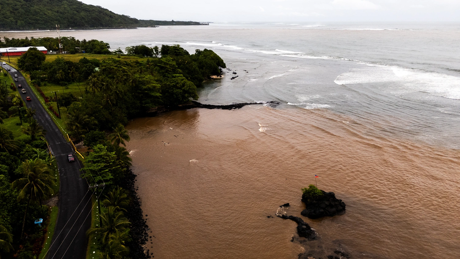 Heavy rain hits Samoa