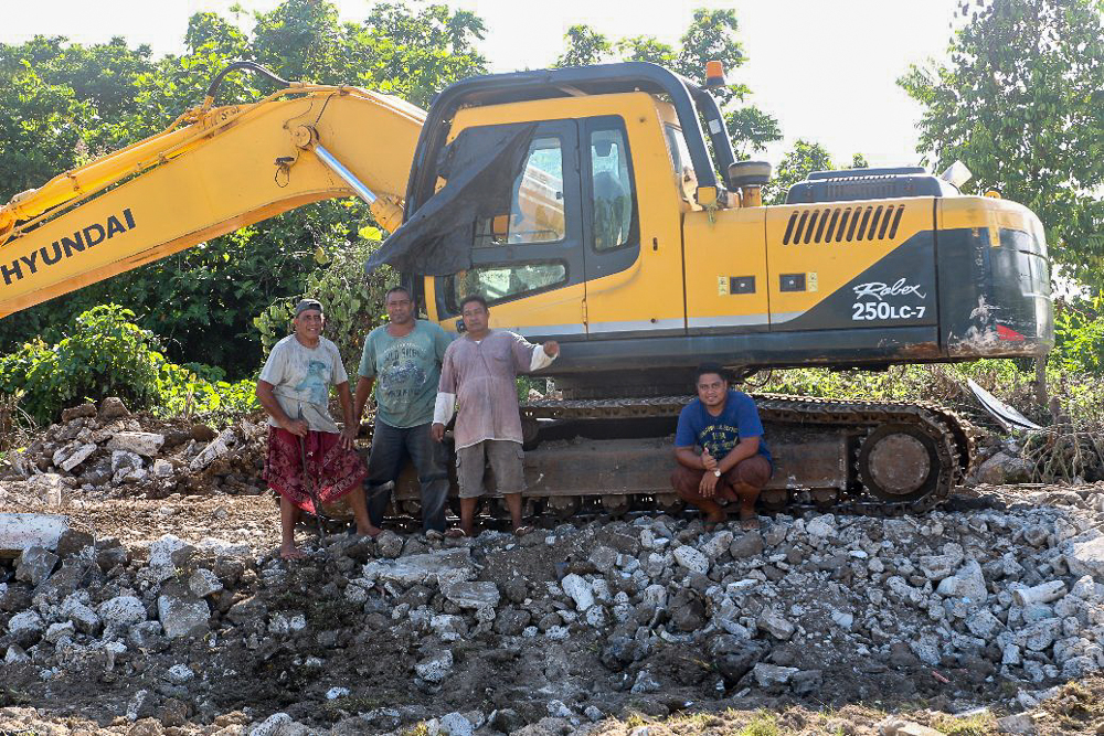 Work starts in Saipipi, Savai'i on new building
