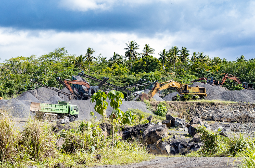 Quarry at Leauva'a gets village backing