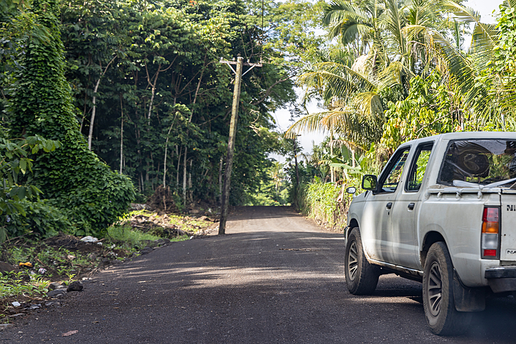 Siusega road in mystery makeover