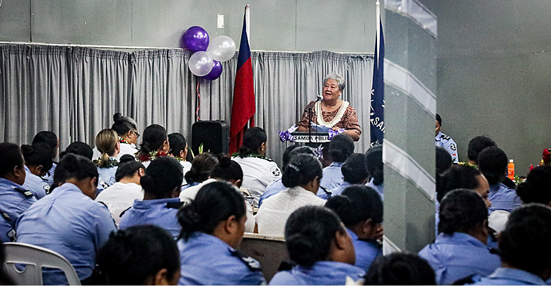 Women contributing to Samoa's development 