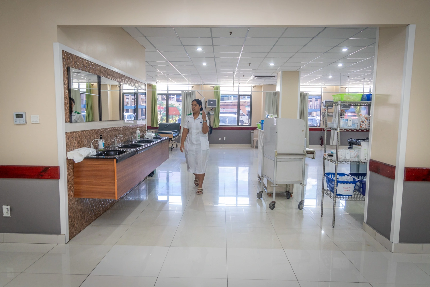 Emergency Ward back in operation