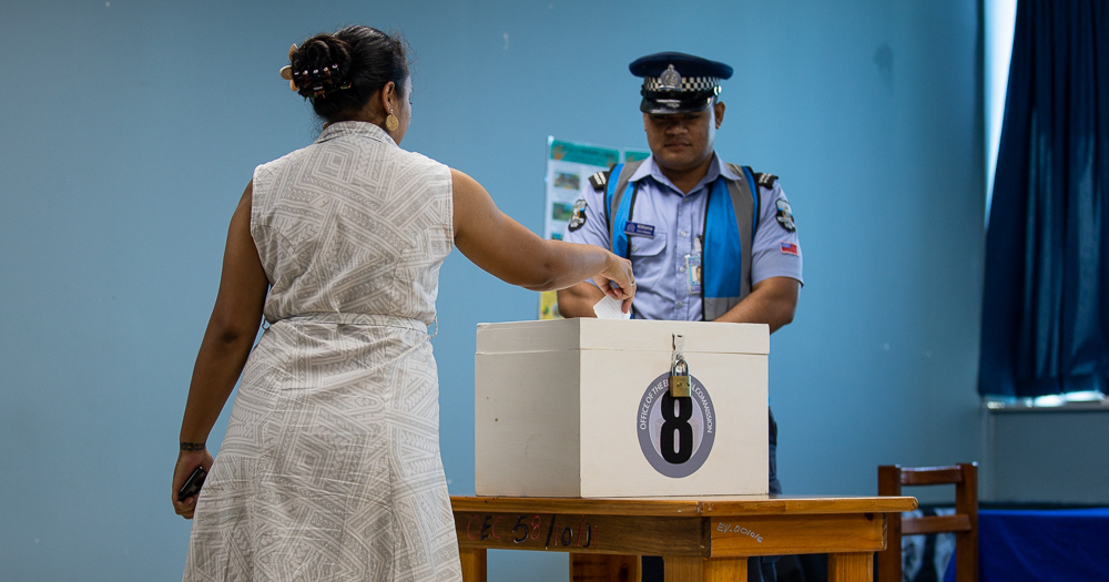 Early voting for Gagaifomauga No.3 underway