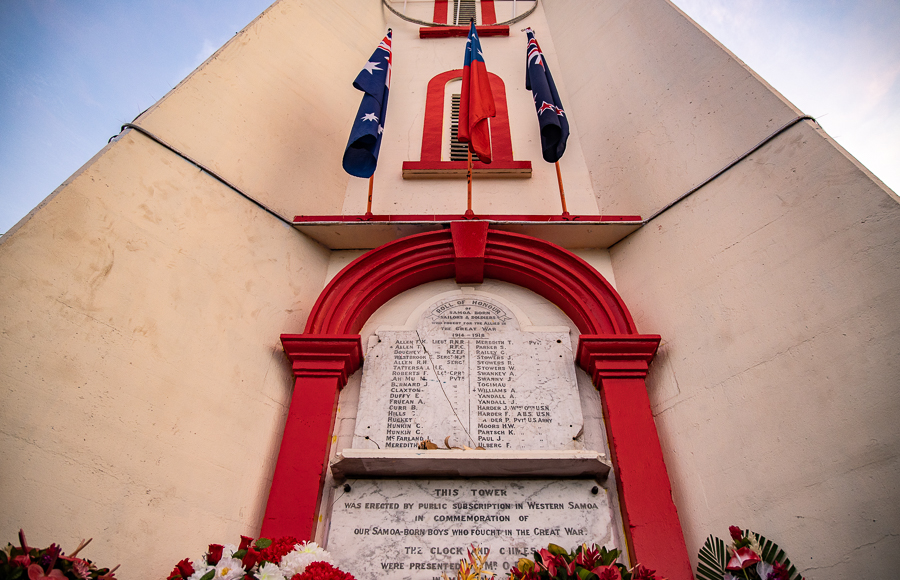 Samoa to mark Anzac Day