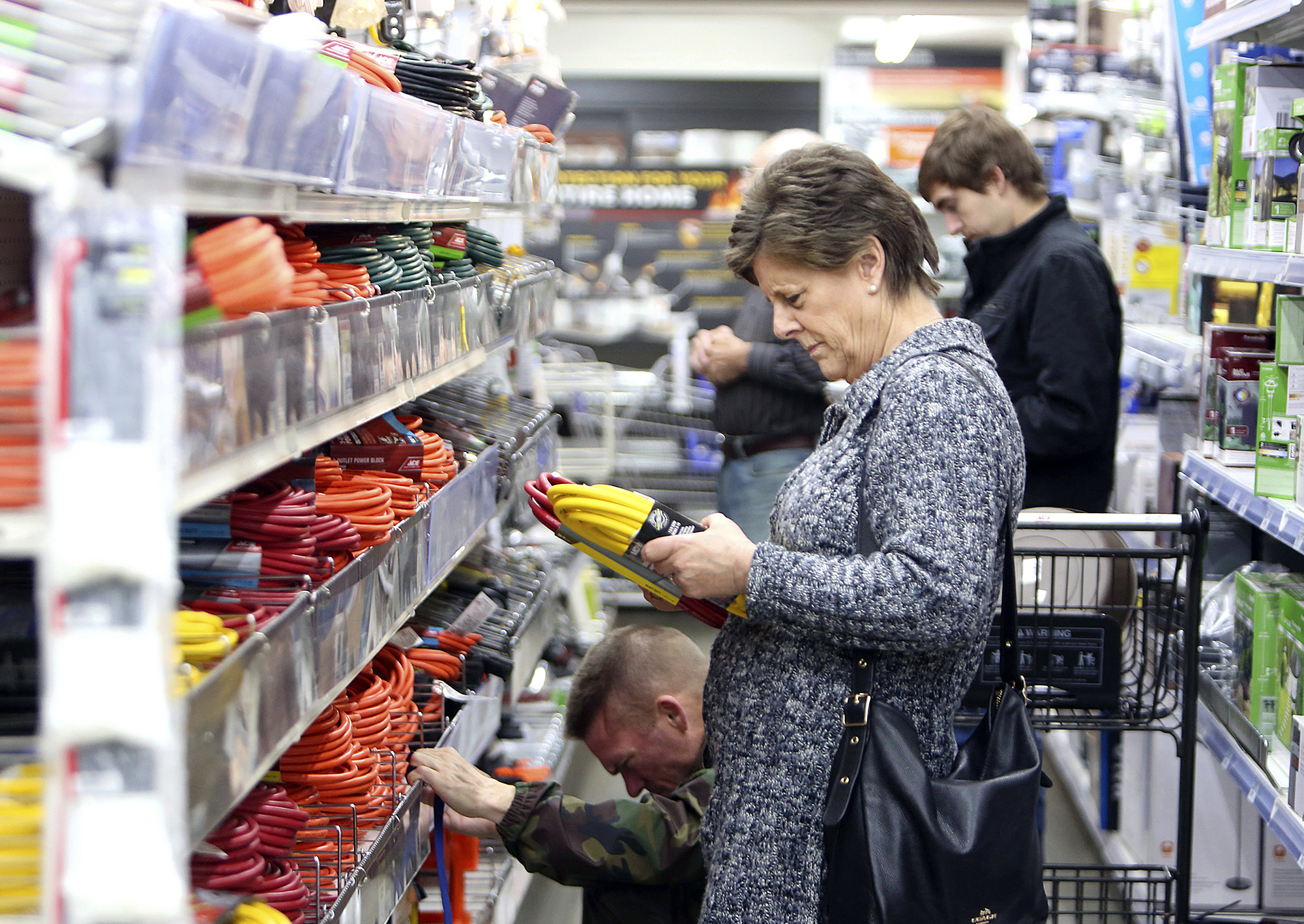 The Latest: PG&E says it may restore power Thursday