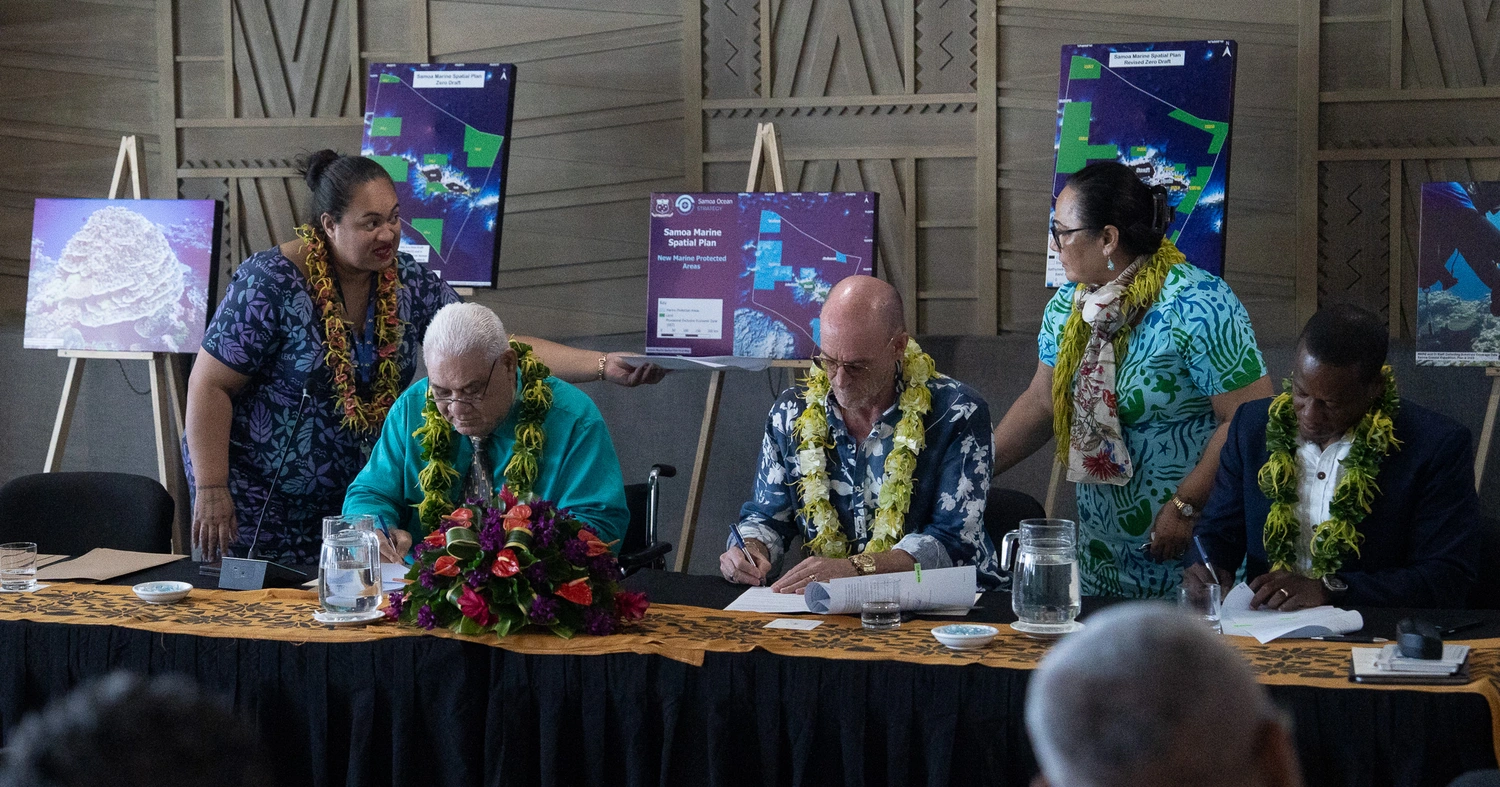 US$2.5M to implement ambitious marine spatial plan