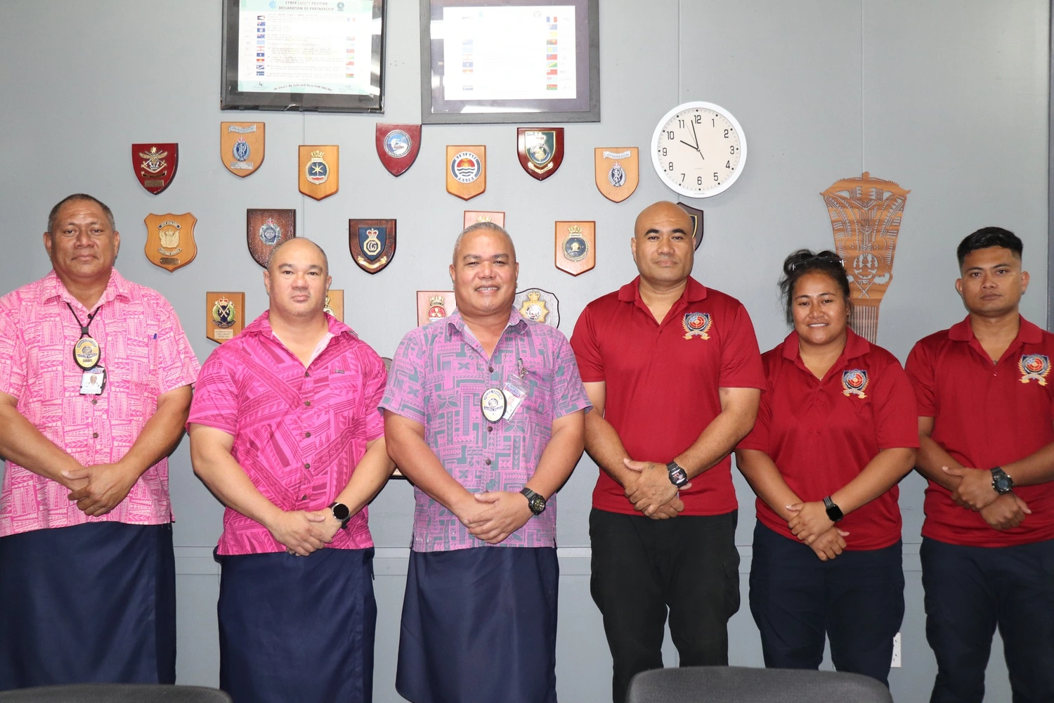 Police trio return from regional training