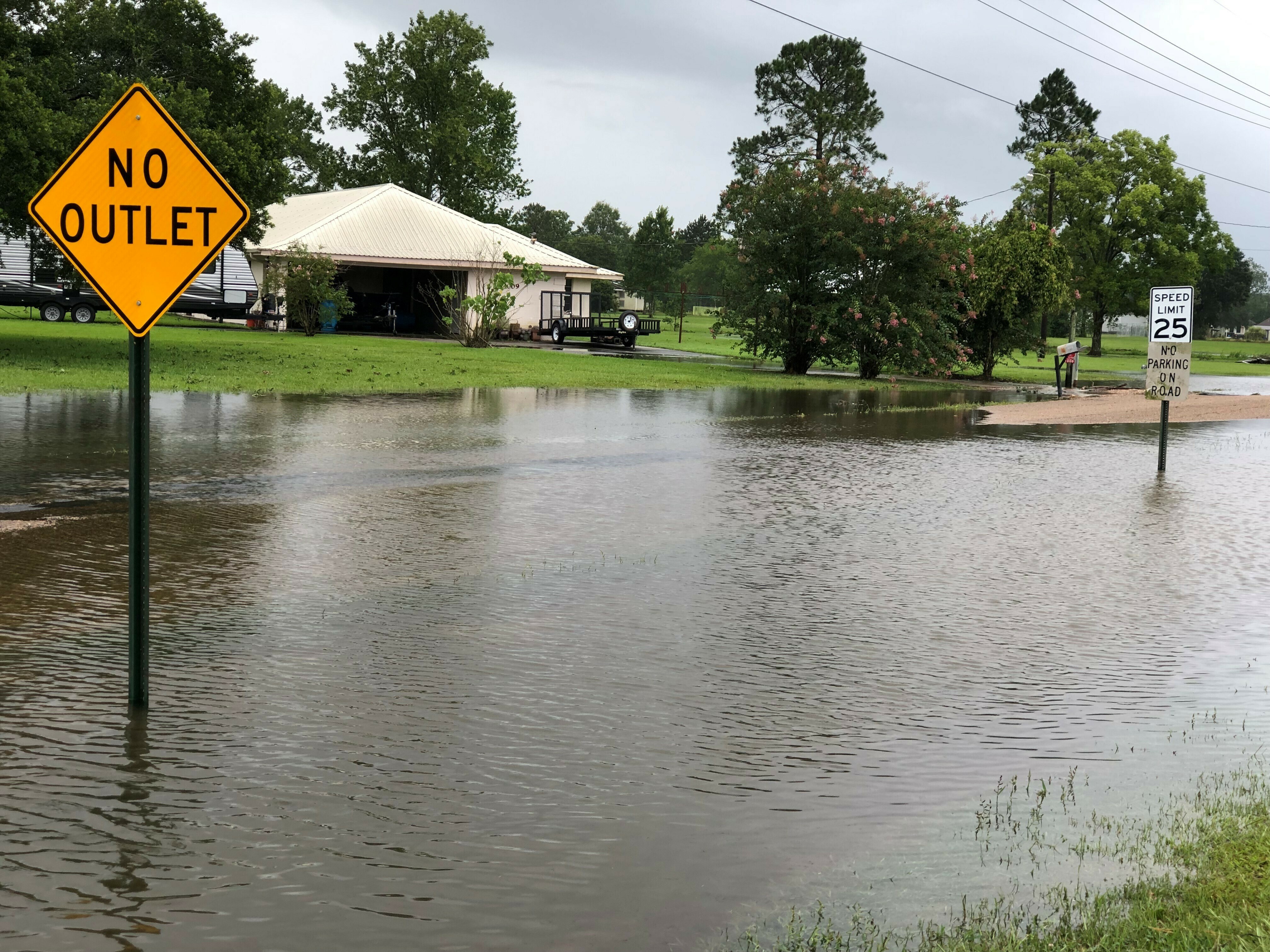 The Latest: Louisiana governor 'grateful' storm wasn't worse