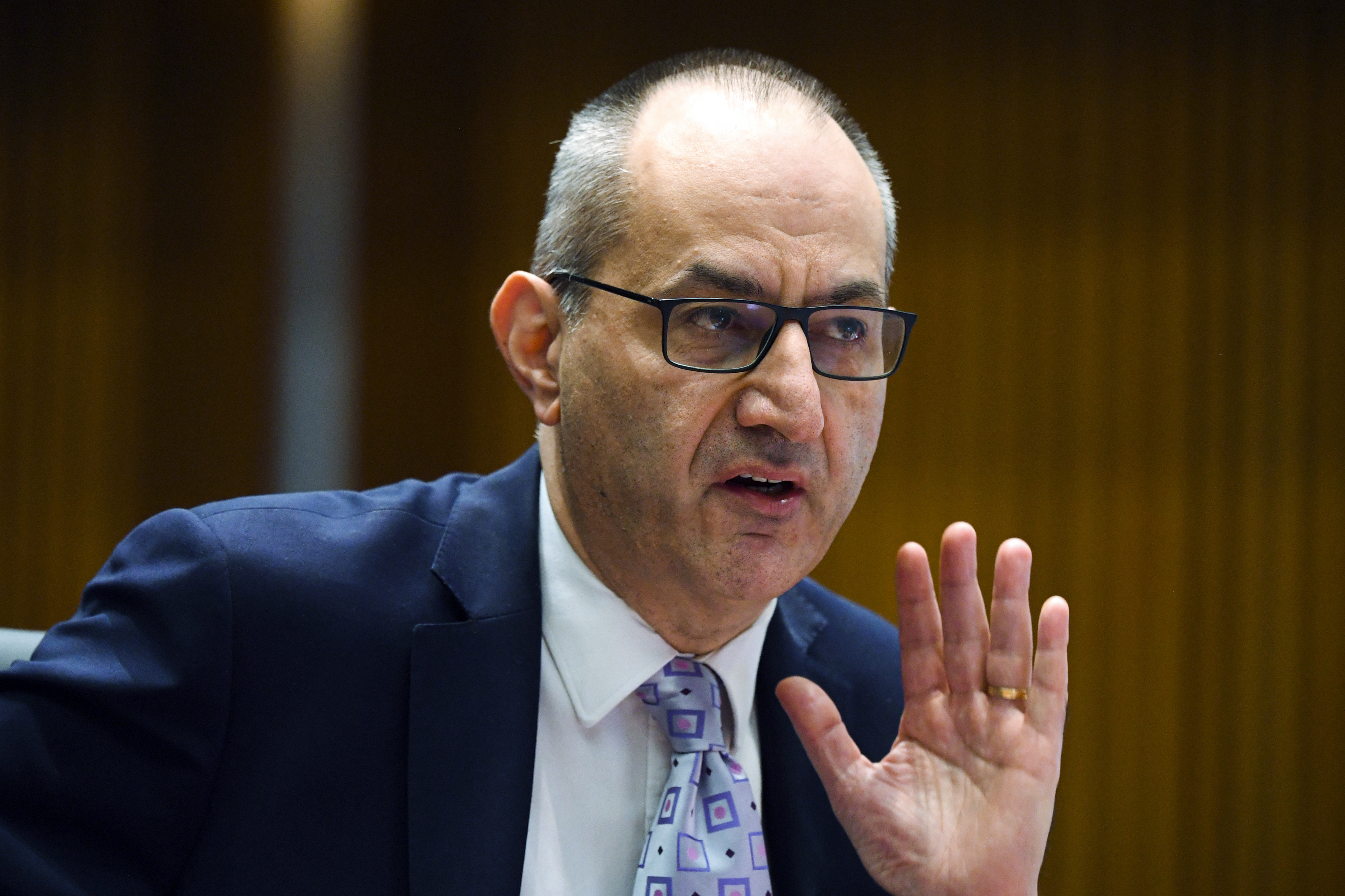 Australia security official warns staff of 'drums of war'