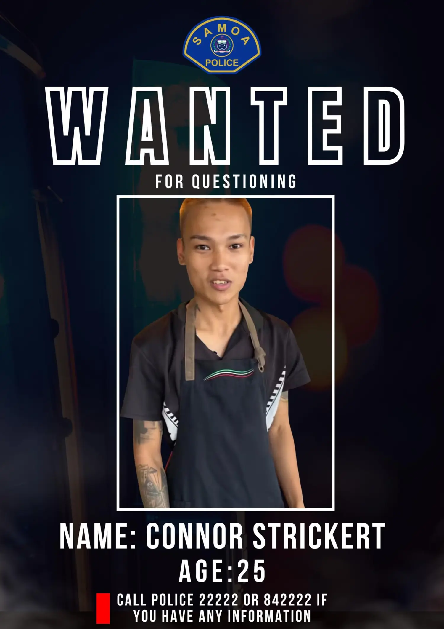 Man wanted for questioning claims he has already met police