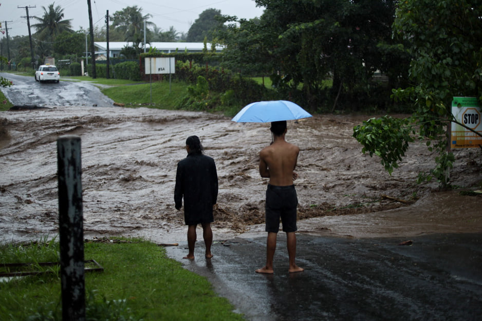 Safety warning as heavy rain brings flooding, landslides