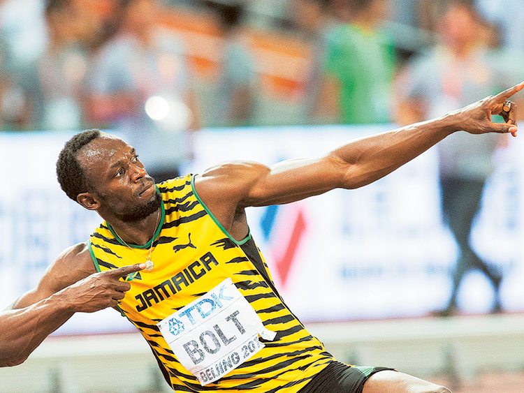 "Don't think limits, anything is possible" - Usain Bolt