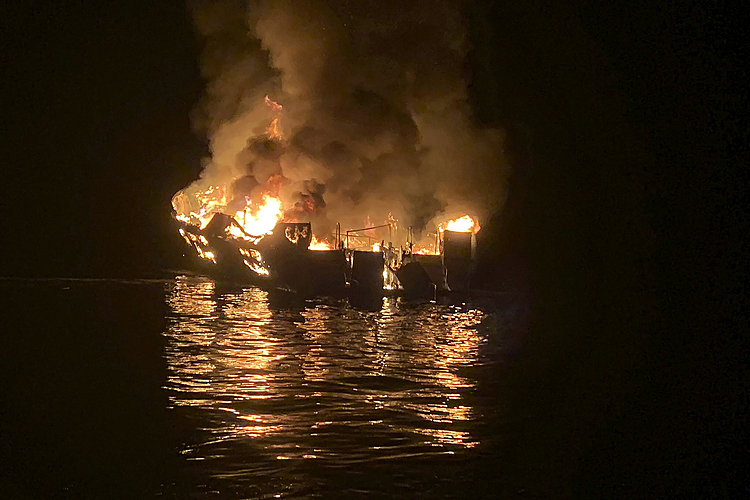 No emergency training for crew on boat where fire killed 34