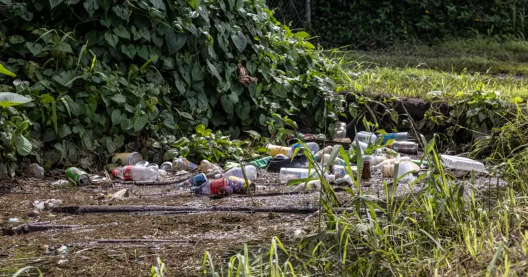 Marine Litter concern in Samoa