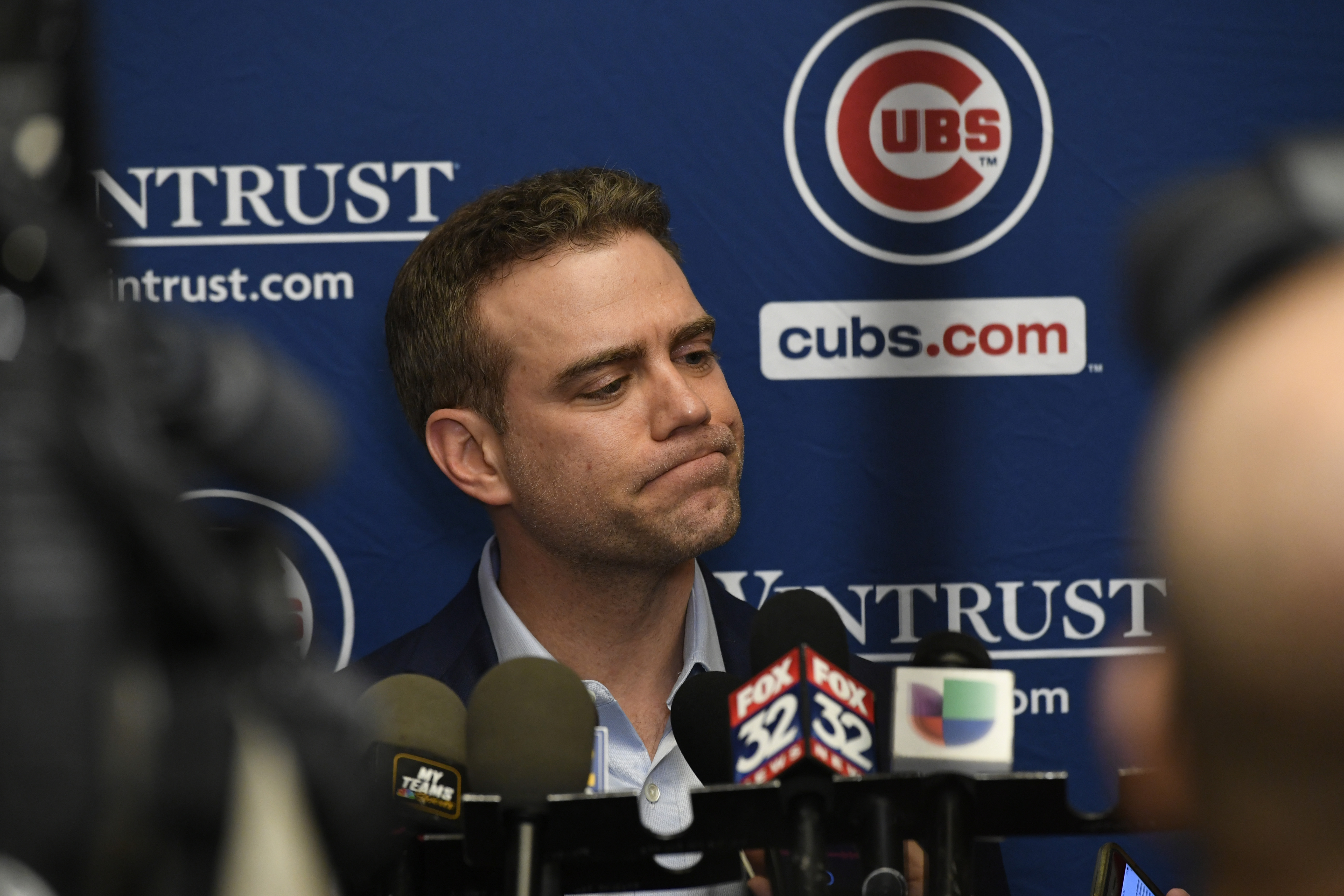 Epstein understands fan frustration in Cubs' slow offseason