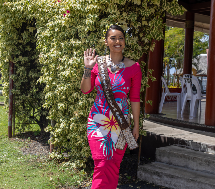 Moemoana walks in her mother's footsteps