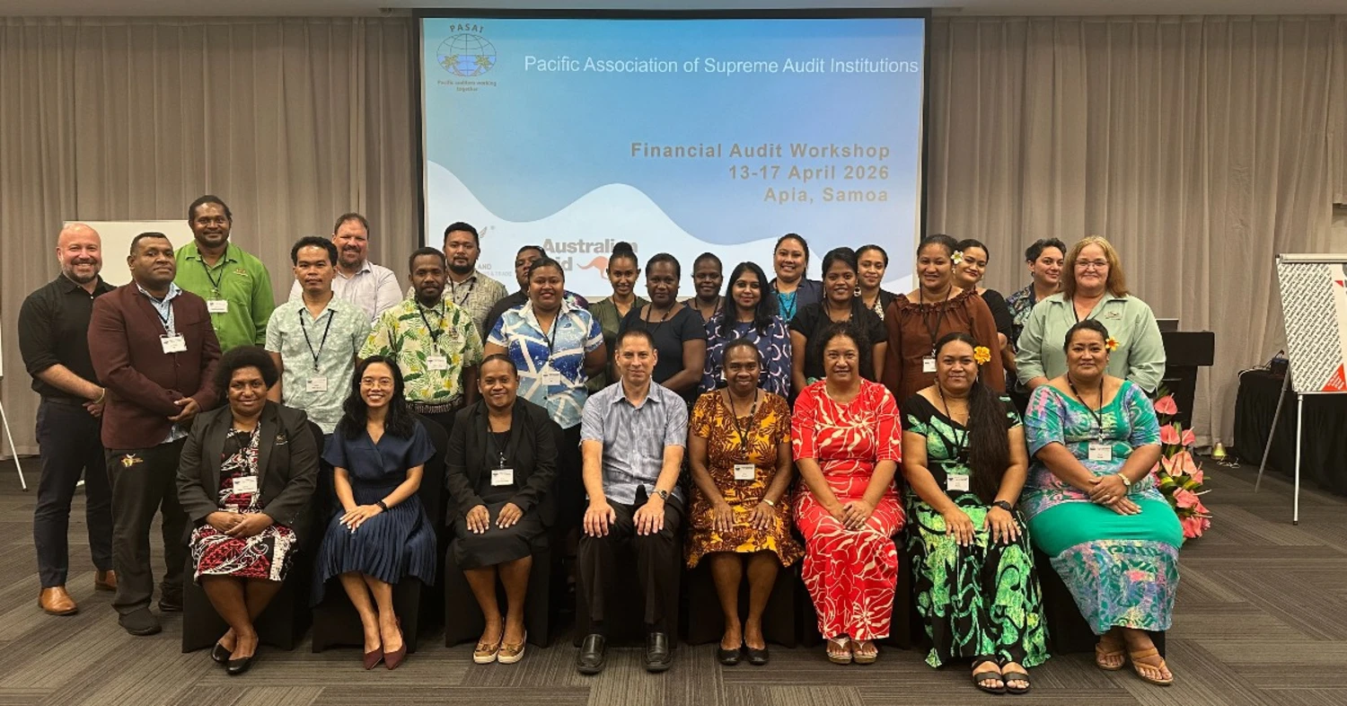 Samoa hosts regional audit training