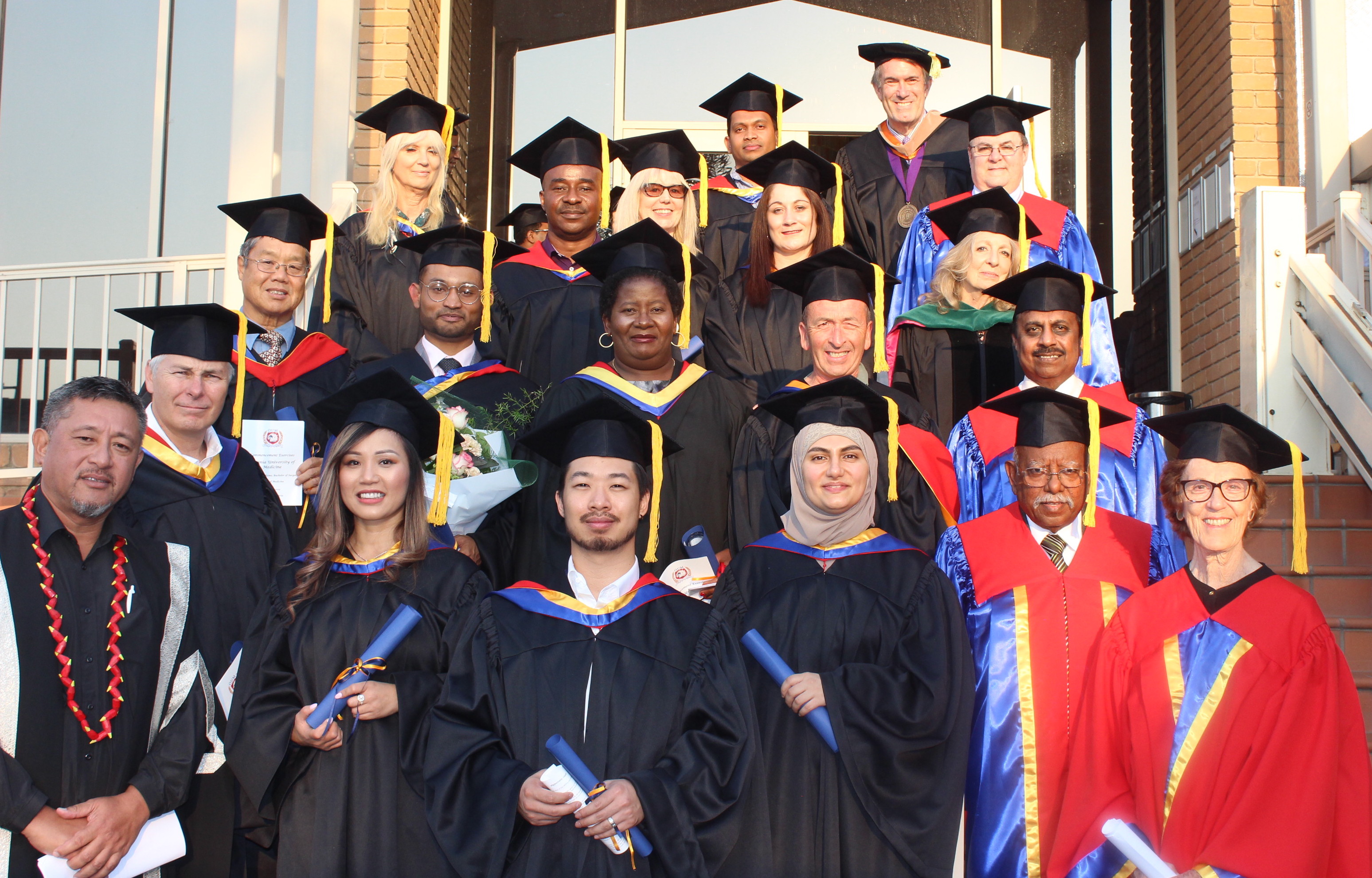 Oceania University of Medicine  graduates thirteen new doctors