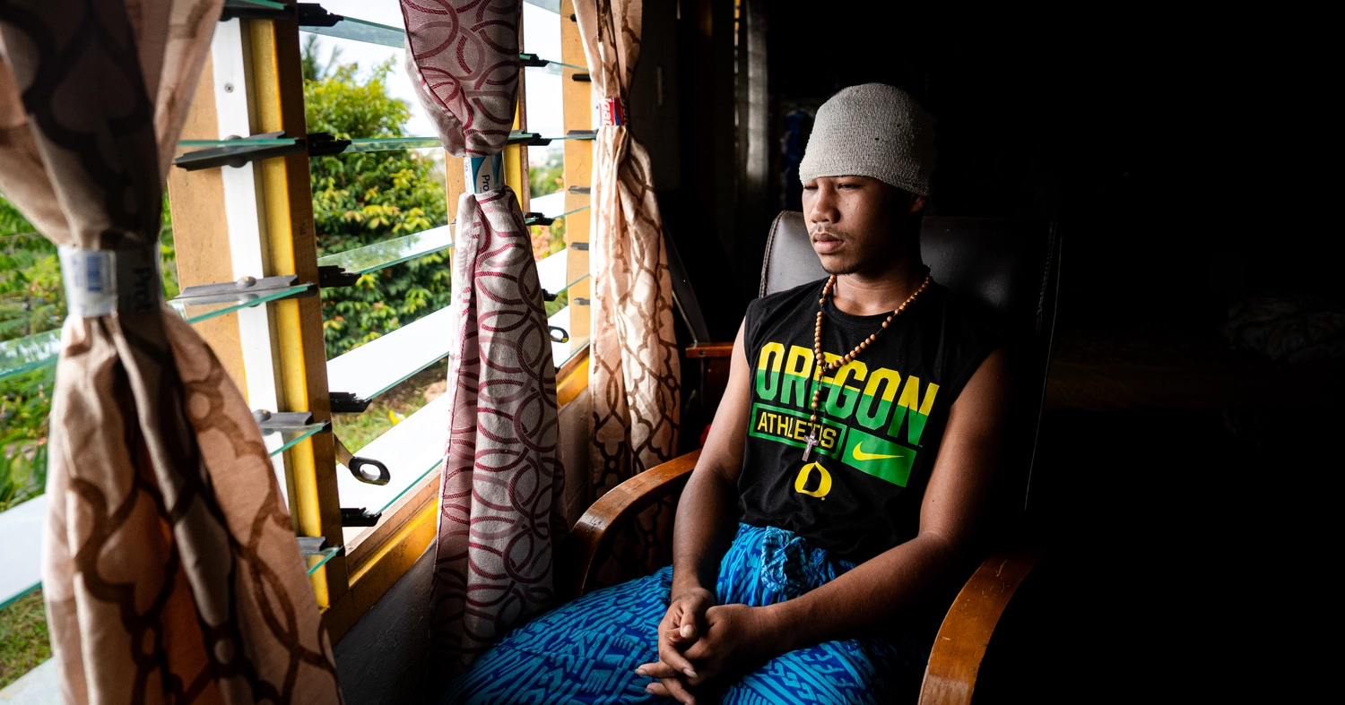 Lucky to be alive: Student recalls brutal attack 