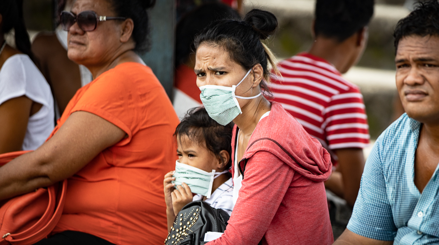 Pharmacy out of face masks, hand sanitisers 