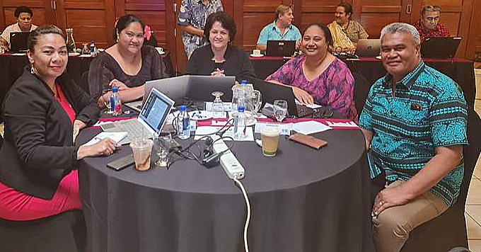 Finance team in regional talks