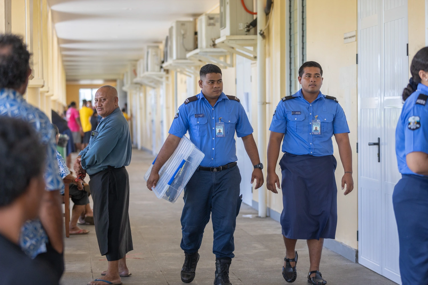 Father and son on meth charge banished 