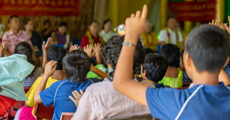 When did violence against children become normal?