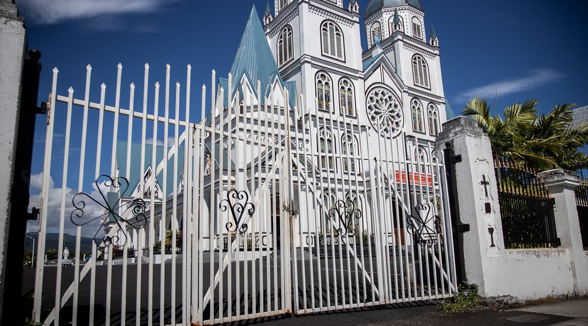 Churches' gates closed on Sunday