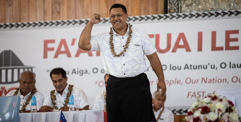 Youngest candidate bests veteran M.P. 