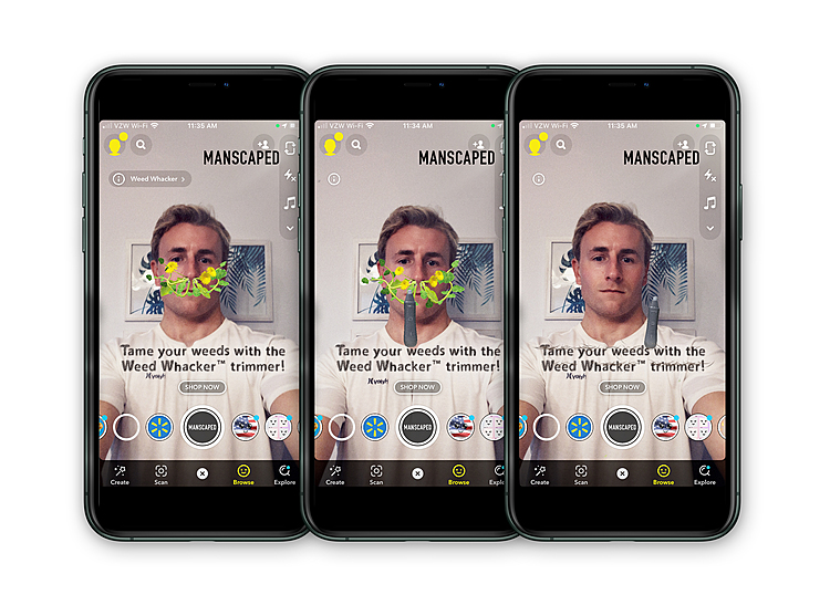 Tame Your Weeds! MANSCAPED™ Debuts New AR Lens Exclusively On Snapchat