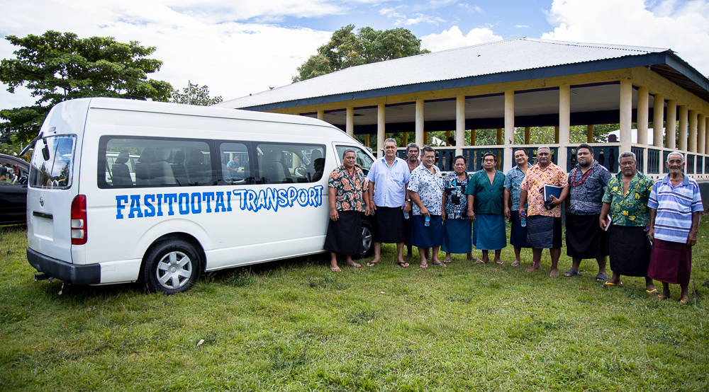 New village van brings Christmas feeling