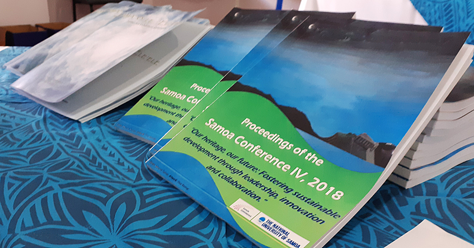 Samoa Observer | N.U.S. launches Samoa Conference IV Proceedings and