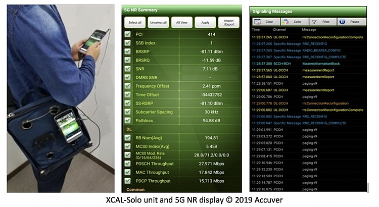 Accuver Delivers 5G NR Field Testing & Data Analysis Tools for Samsung S10 5G Smartphone