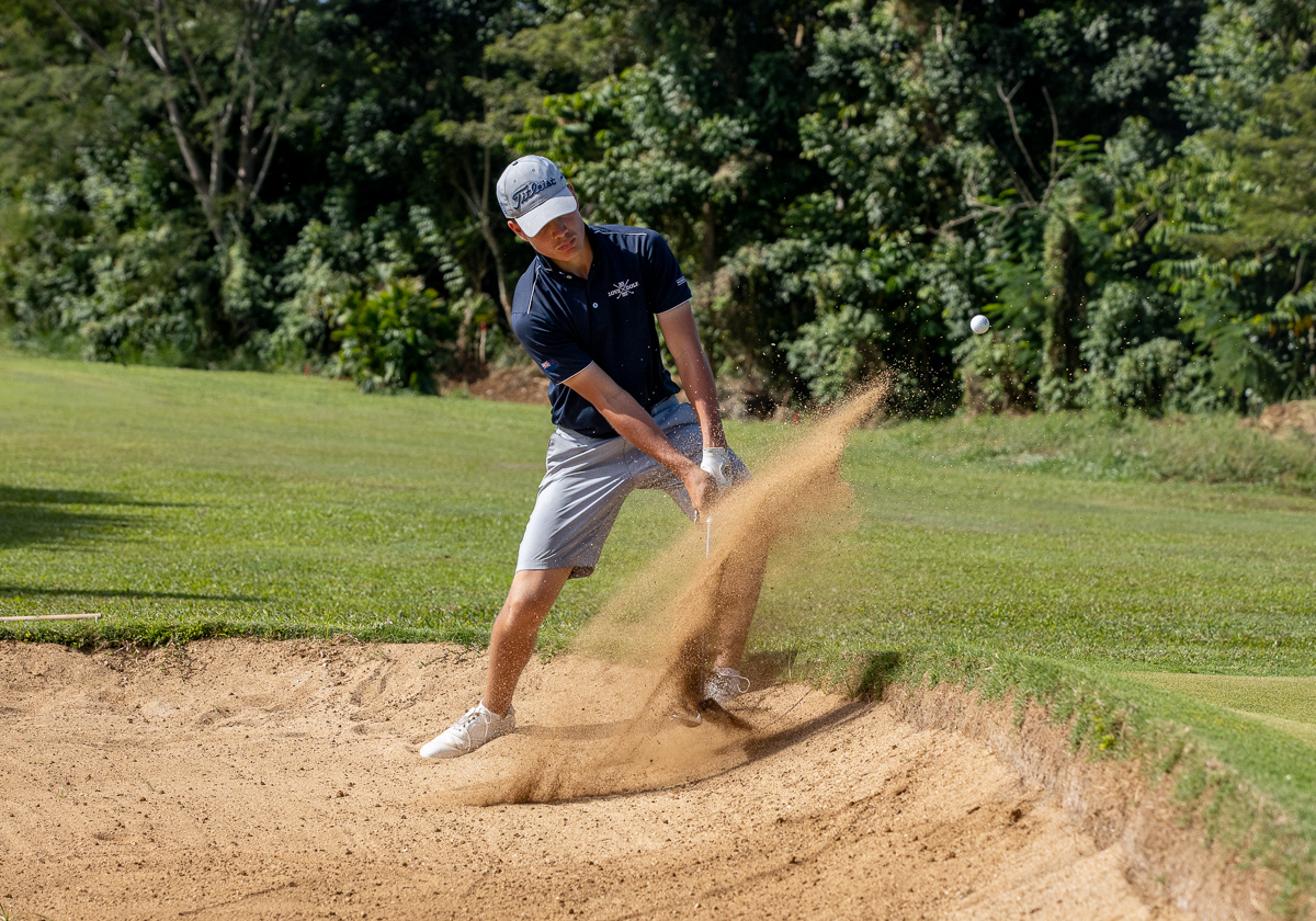 Wilson takes lead at Samoa Open as amateurs impress