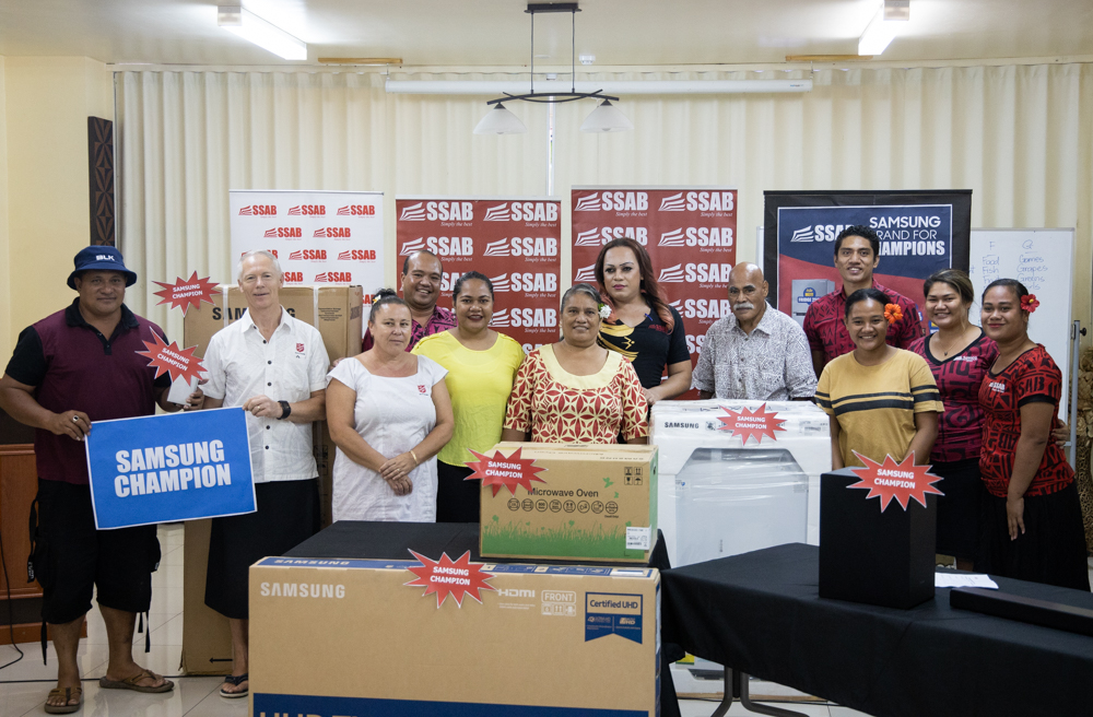 Samoa Stationery and Books rewards Samsung customers