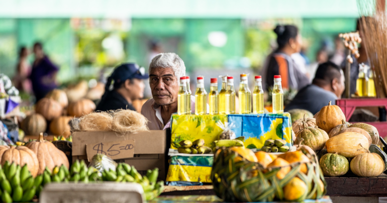The 10 food groups in Samoa to maintain health